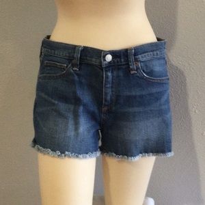 Gap Blue Jean Cut Off Shorts Size 27